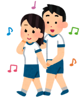 フォークダンス(体操着)