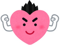 Hairy heart character