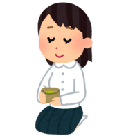 茶道部的学生(女子)
