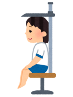 座高测量(学校体检女孩)