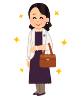 オシャレなおばさん