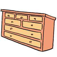 chest of drawers