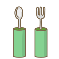 Nursing spoon & fork