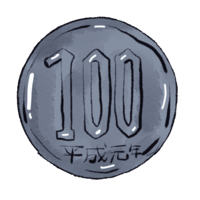 100-yen coin