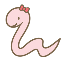 Snake girl (pink)