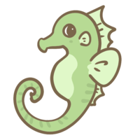 Seahorse (green)