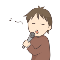 Singing man