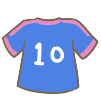 Soccer uniform (blue)