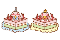 Hinamatsuri cake (set)