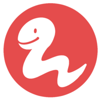 Snake stamp (circle)