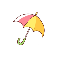 色彩鲜艳的伞