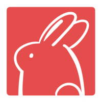 Rabbit stamp (square)