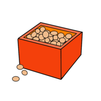 Beans in a box