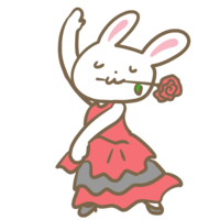 Rabbit flamenco