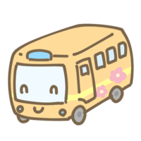 Cute garden bus