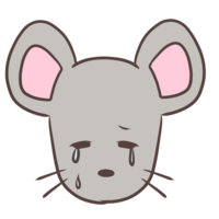 Crying mouse