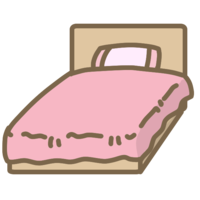 床(粉红色)