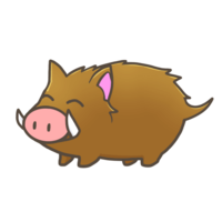 Wild boar (smile)