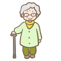 Old grandma (glasses)