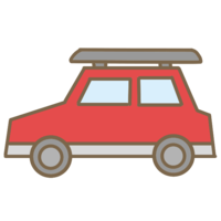 Passenger car (red)
