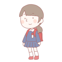 Elementary school girl