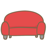 Love sofa (red)