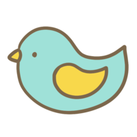 Little bird (blue)
