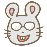Mouse of glasses