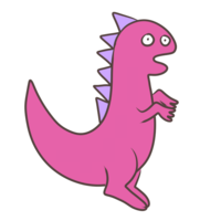 Pink dinosaur