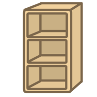 Color box (brown)