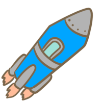 Rocket (blue)
