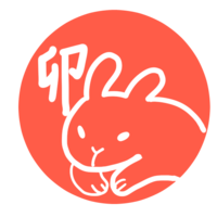 Hanko style rabbit