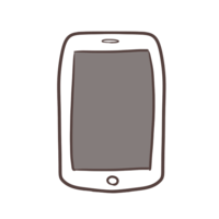 White smartphone