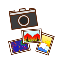 Camera and landscape photography