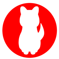 Zodiac (dog) silhouette