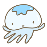 Cute jellyfish