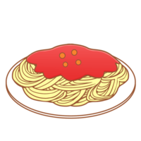 Meat sauce-Spaghetti