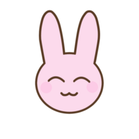Rabbit with a smile