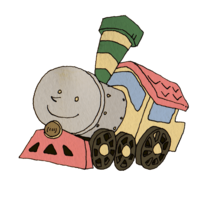 toy locomotive