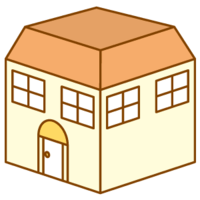 Three-dimensional house