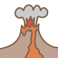 Volcanic eruption