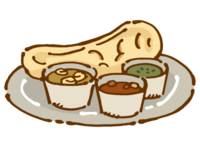 インドカレーとナン