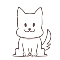 白い犬