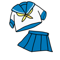 Summer sailor suit