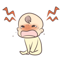 泣く赤ちゃん