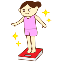 Skinny woman