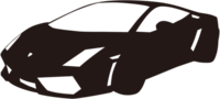 Silhouette material of imported car
