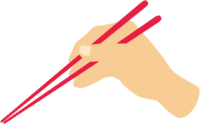 Correct way to hold chopsticks