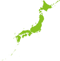 Japan map