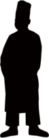 厨师的剪影